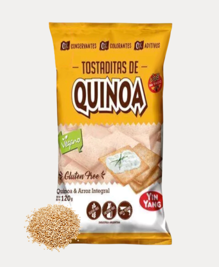 Tostaditas de Quinoa Yin Yang