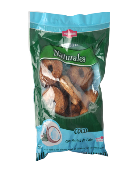 Galletas Naturales de Coco NUTRESAN