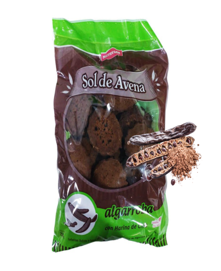 Galletitas Sol de Avena - Algarroba con Harina de Chía - NUTRESAN