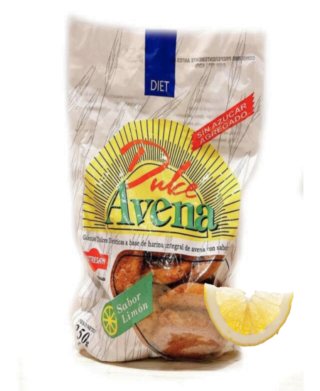 Galletitas Dulce Avena - Sabor Limón - NUTRESAN