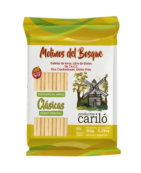 Tostadas de arroz sabor original clásicas - Molinos del Bosque