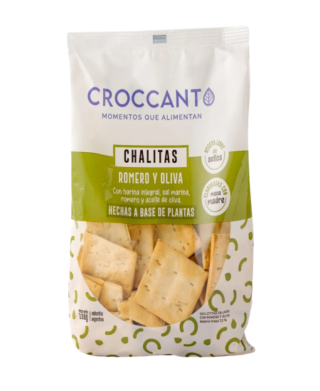 Chalitas de Romero y Aceite de Oliva - CROCCANTO