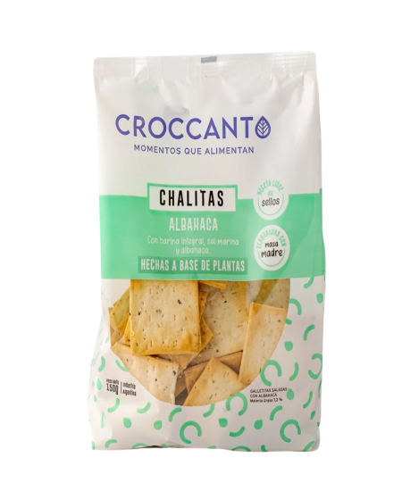 Chalitas de Albahaca - CROCCANTO